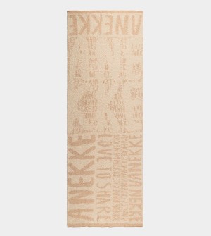 Κασκολ Anekke Beige Logomania. | 61903GHEZ