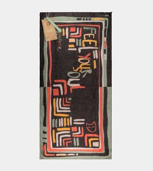 Κασκολ Anekke Kene Black Printed | 97634ZAWS