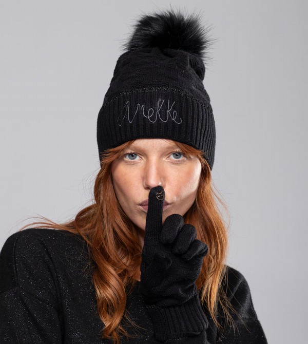 καπελα Anekke Black Shodō Knit | 54810ZQTI