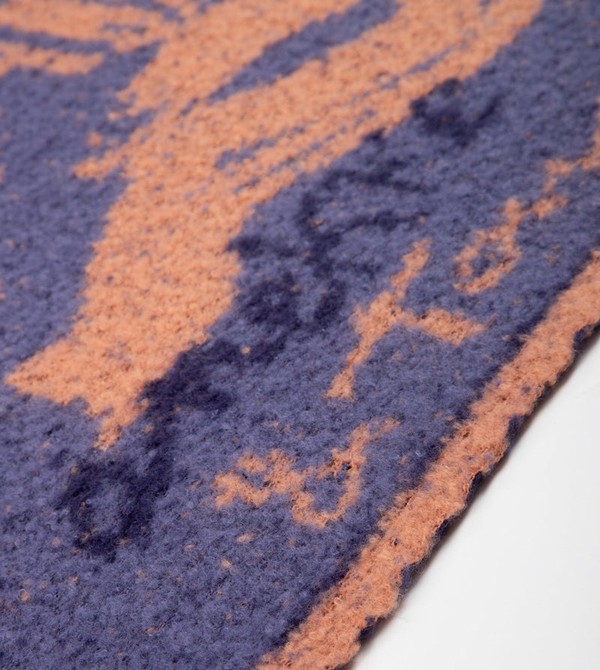 Κασκολ Anekke Blue And Terracotta Contemporary. | 61493TIGF