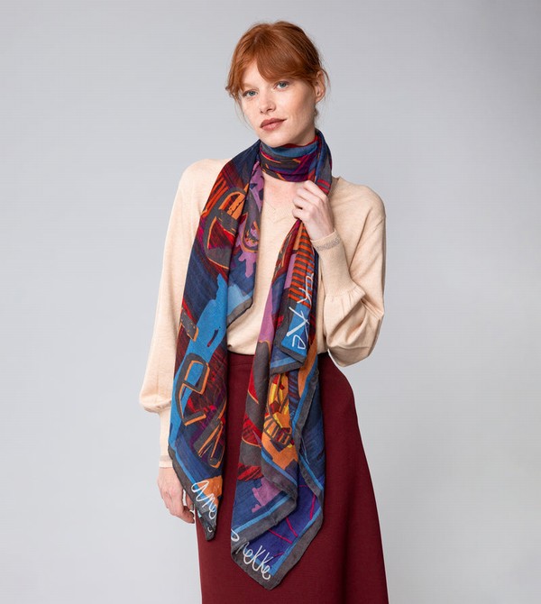 Κασκολ Anekke Contemporary Blue | 84713KLJC