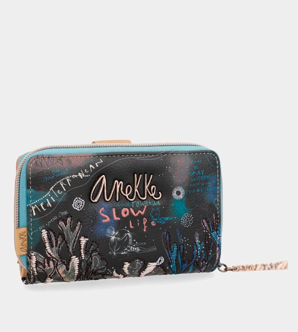 πορτοφολια Anekke Coral Black Coin | 65473ZATD