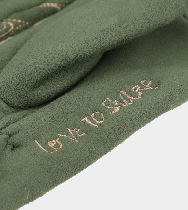Γαντια Anekke Logo Green | 17850UBTO