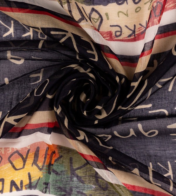 Κασκολ Anekke Magic Souls Navy Print | 83520GROL