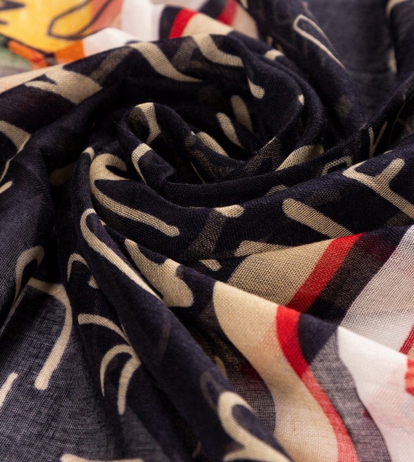 Κασκολ Anekke Magic Souls Navy Print | 83520GROL