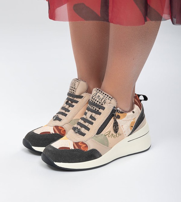 Παπουτσια Anekke Multicolored Wedge | 47623CMUY