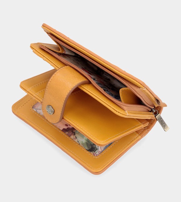 πορτοφολια Anekke Nature Pachamama Medium Rfid Ochre Ocher | 91524JKZY