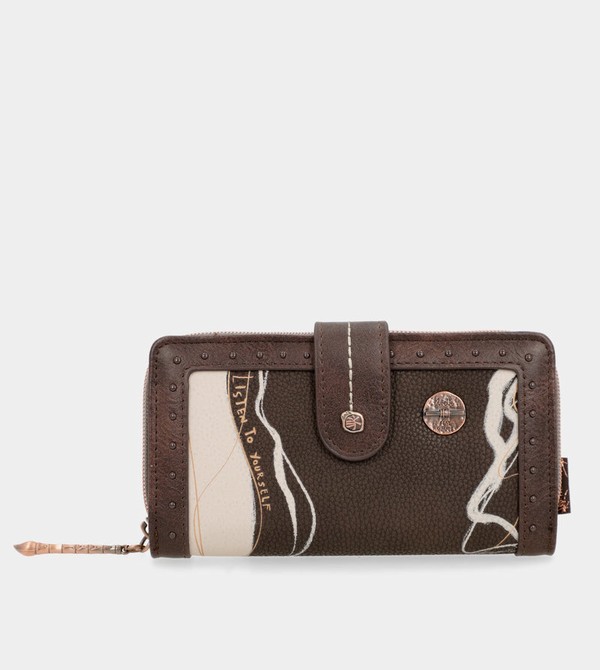 πορτοφολια Anekke Nature Shodō Large Brown Rfid Nature Shodō | 80753TFCI