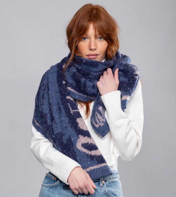Κασκολ Anekke Navy Blue Contemporary. | 01942VBQS