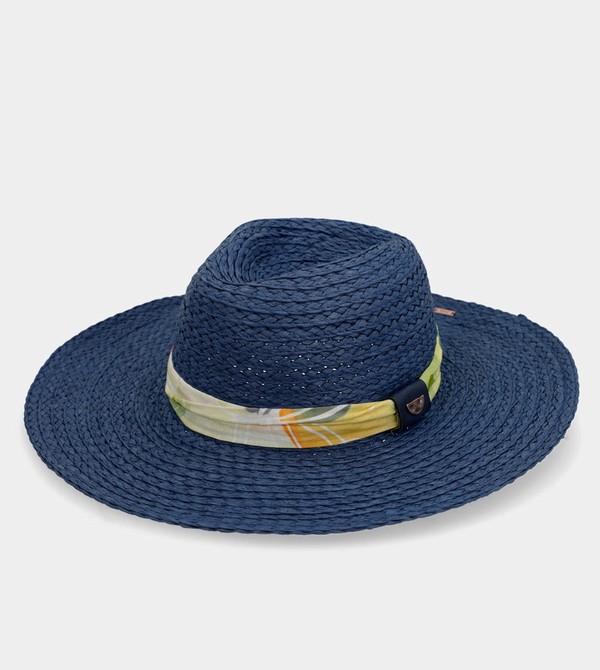καπελα Anekke Navy Blue Raffia | 43958MXUI