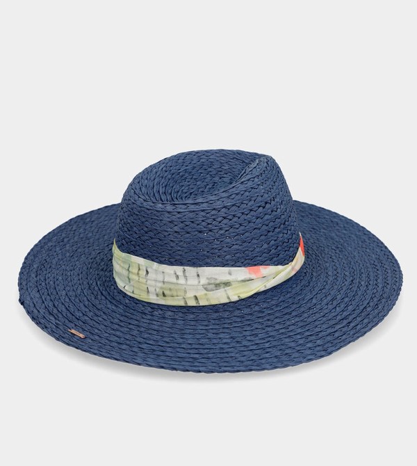 καπελα Anekke Navy Blue Raffia | 43958MXUI