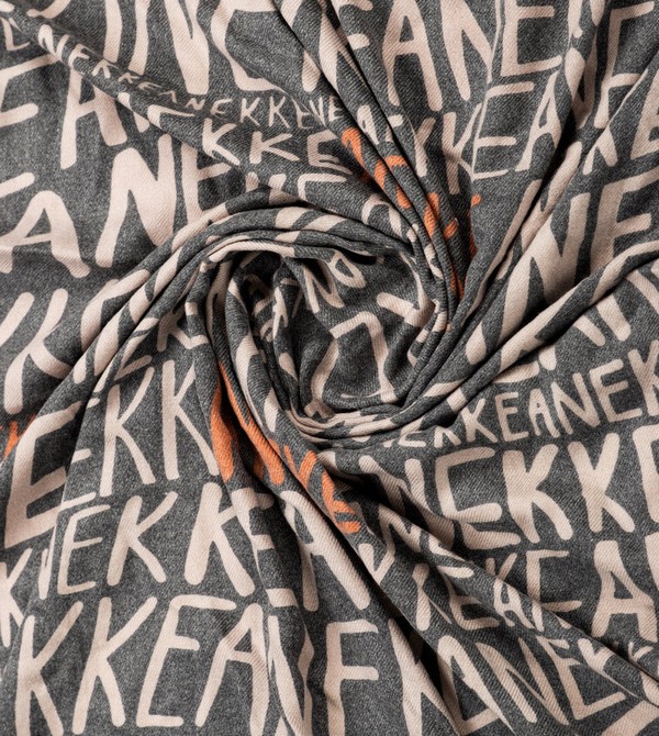Κασκολ Anekke Pashmina Logo Brown | 27135TFDL