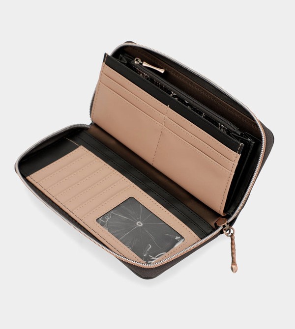 πορτοφολια Anekke Shōen Large Black Rfid | 91024NVRZ