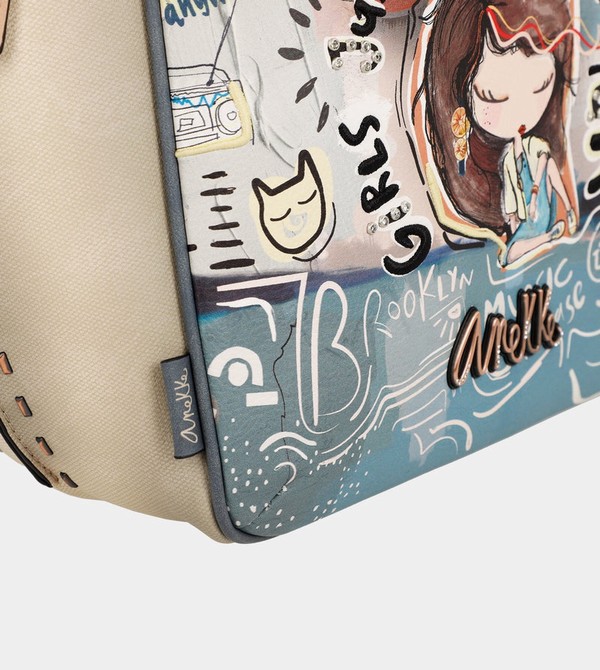 τσάντεσ ώμου Anekke Fun & Music Oval Shopper | 02517KUBW