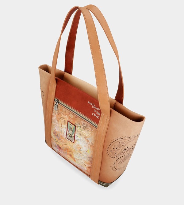 τσάντεσ ώμου Anekke Peace & Love Camel Shopping | 68240DEUH
