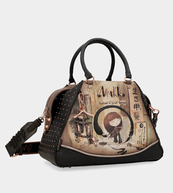 τσάντεσ χιαστί Anekke Shōen Large Black | 83609EWDJ
