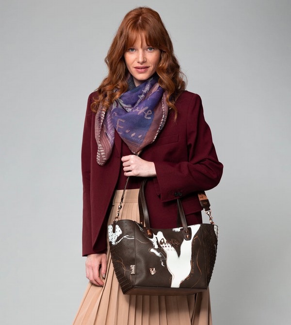 τσάντεσ tote Anekke Large Brown Shopper Nature Shodō | 95178YMCV