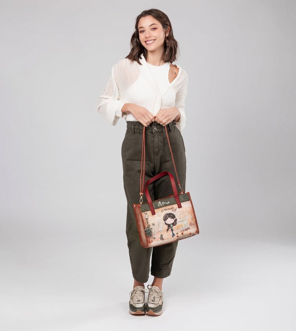 τσάντεσ tote Anekke Peace & Love Camel | 24681MZFX